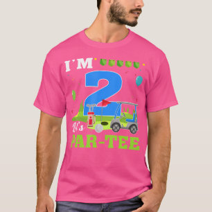 I'M 2 Let'S Par- Birthday Golf 2Nd Party Sport T-Shirt