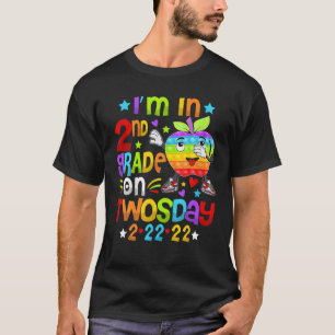 I'm 2Nd Grade On Twosday 02/22/2022 Tuesday Februa T-Shirt