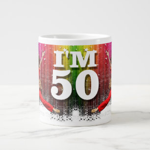 I'm 50 Sally O'Malley Funny 50th Birthday Retro  Large Coffee Mug