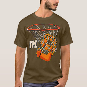 Im 9 Basketball heme Birthday Party Celebration 9t T-Shirt