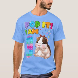 Im 9 Years Old 9th Birthday Guinea Pig Girls Pop I T-Shirt