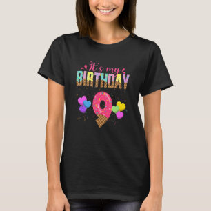 I'm 9 Years Old It's My 9th Birthday Ice Cream Don T-Shirt