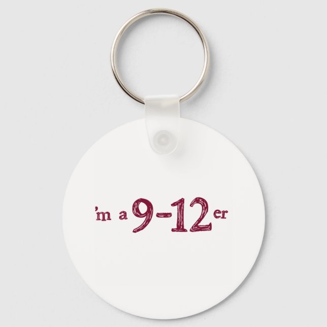 I'm a 9-12er key ring (Front)