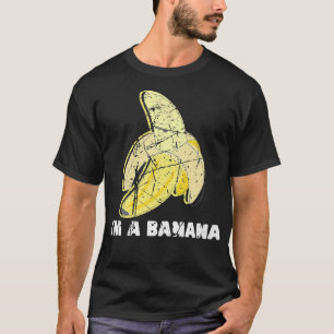 I'm A Banana Fruit Lover Healthy Food Vegan Vegeta T-Shirt