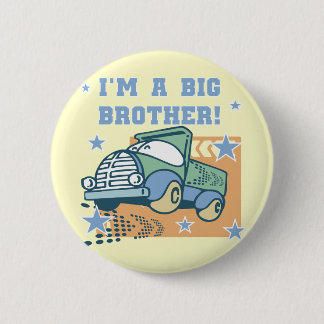 I'm a Big Brother - Truck Tshirts and Gifts 6 Cm Round Badge