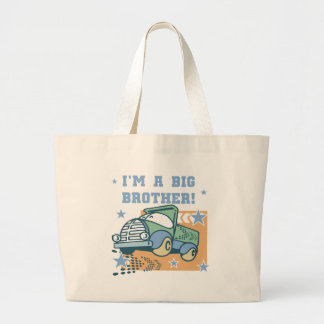 I'm a Big Brother - Truck Tshirts and Gifts Large Tote Bag