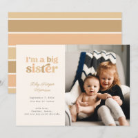 I'm a Big Sister (Neutral) Photo Birth