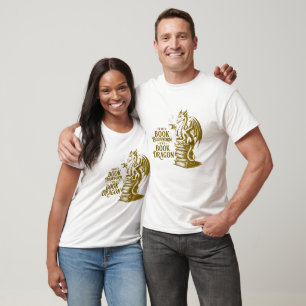 I'm A Book Dragon - Book Lover T-Shirt
