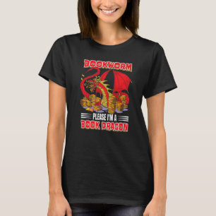 I'm A Book Dragon Book T-Shirt