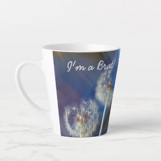 "I'm a Brat" Dandelion Latte Mug