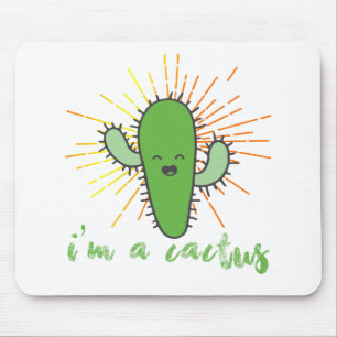 i'm a cactus mouse pad