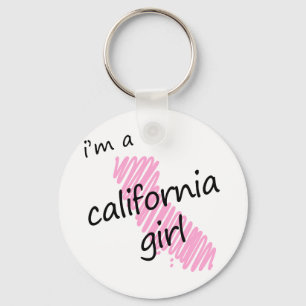 I'm a California Girl Key Ring