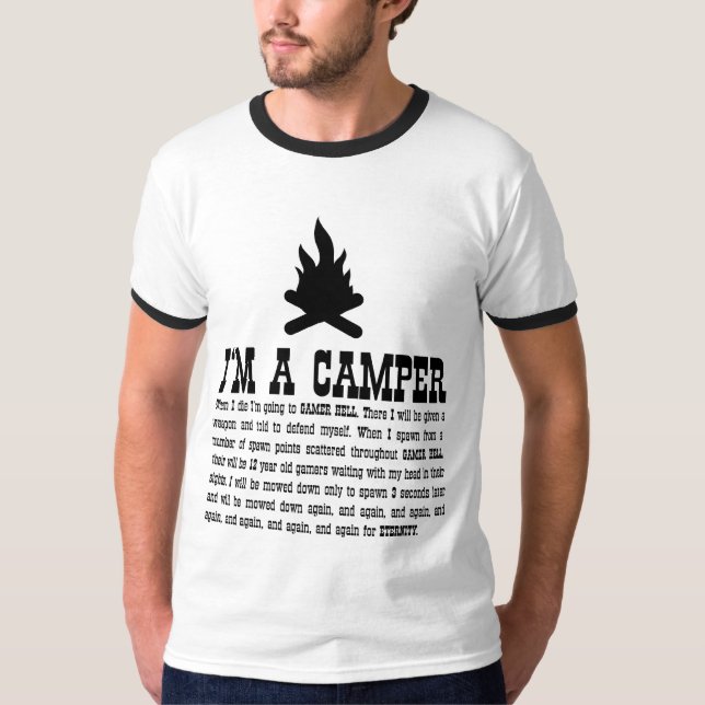I'm a Camper T-Shirt (Front)