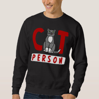I'm a Cat Person Sweatshirt