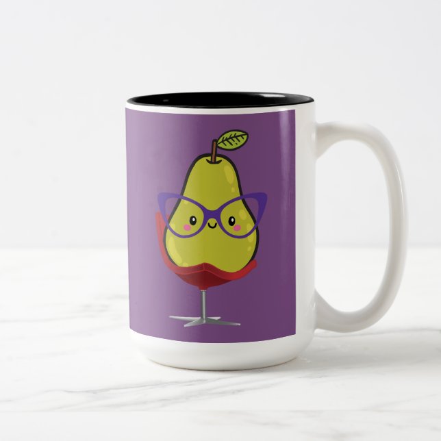I'm a Chair Pear Two-Tone Coffee Mug (Right)