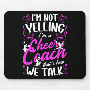 I'm A Cheer Coach Cheerleading Coach Cheerleader C Mouse Pad