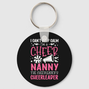 I'm A Cheer Nanny Of A Cheerleader Nanny Grandma Key Ring
