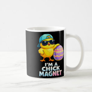 Im A Chick Magnet Funny Easter Chick Pun For Boys Coffee Mug