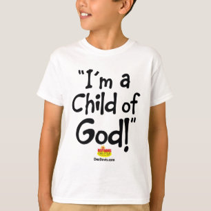 "I'm A Child of God!" T-shirt (light colours)