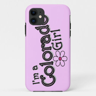 I'm a Colorado Girl, Flower, Pink iPhone Cover