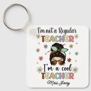 I'm A Cool Teacher, funny Teacher Appreciation  Key Ring