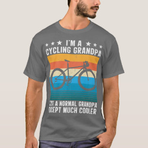 I'm A Cycling Grandpa Funny Bicycle Lover Cycling  T-Shirt