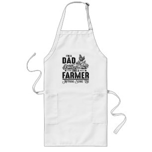 I'm A Dad and A Farmer   Farming Long Apron