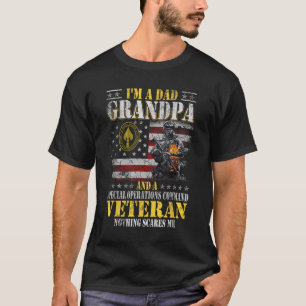 Im A Dad Grandpa Special Operations Command Socom T-Shirt