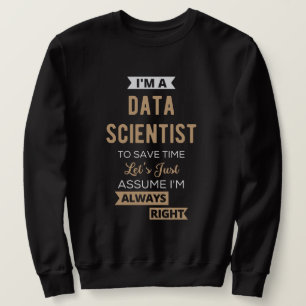 I'm A Data Scientist, To Save Time Let's Just Sweatshirt
