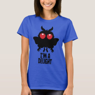 I'm A Delight Mothman Creepy Cute Cryptid T-Shirt