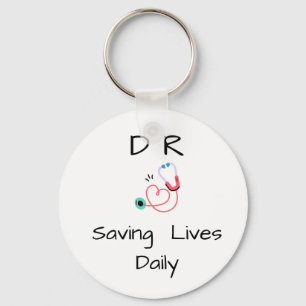 I'm A Doctor Funny Doctor T-Shirt Key Ring