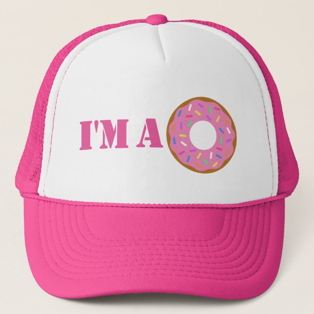 I'm a Doughnut Trucker Hat (Front)
