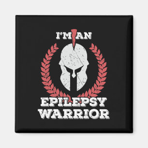 I'm a Epilepsy Warrior Epilepsy Awareness Magnet