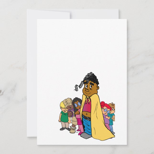 I'm a fan of CQ comics Invitation (Front)