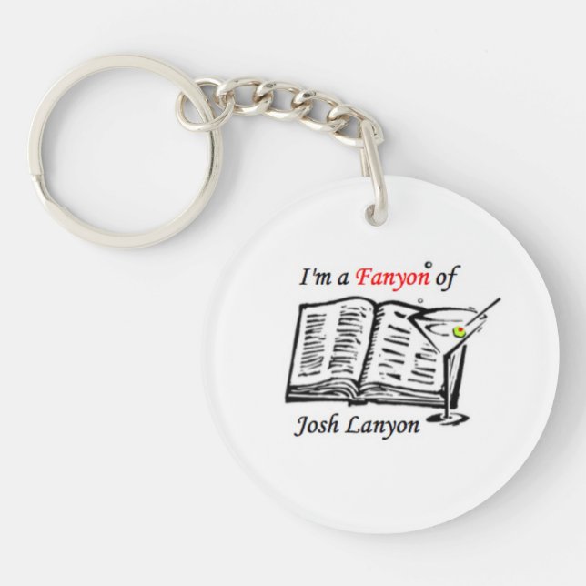 I'm a Fanyon of Josh Lanyon keychain (Front)