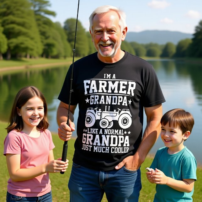 I'M A FARMER GRANDPA LIKE A NORMAL GRANDPA  T-Shirt (Creator Uploaded)