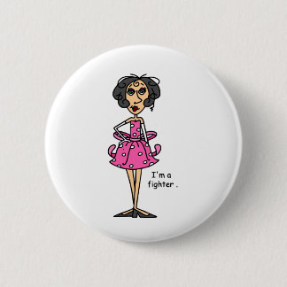 I'm a Fighter! 6 Cm Round Badge