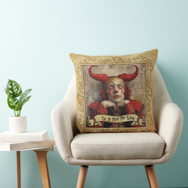 I'm A Fool For Love!  Cushion (Chair)
