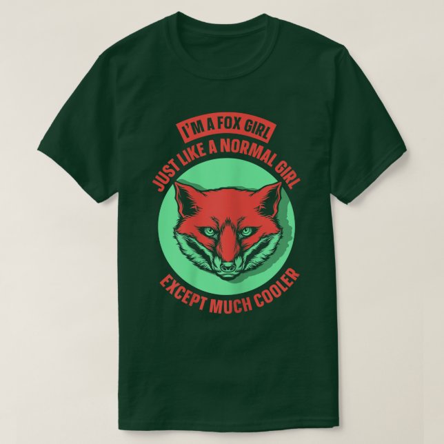 Im a fox girl T-Shirt (Design Front)
