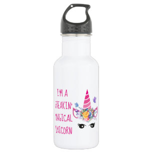I'm a Freakin' Magical Unicorn Funny 532 Ml Water Bottle