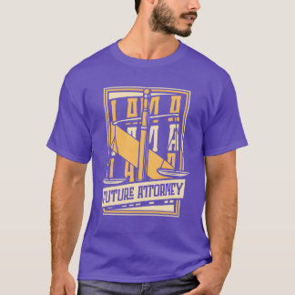 Im A Future Attorney Legal Studies Law School vint T-Shirt