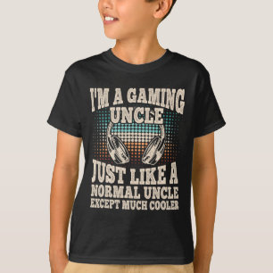 I'm A Gaming Uncle Funny Video Gamer Gaming Retro T-Shirt