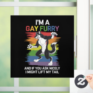 I'm A Gay Furry Fox Rainbow LGBTQ Pride