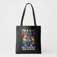 I'm A Gay Furry Rainbow Fox Wolf Pride Month