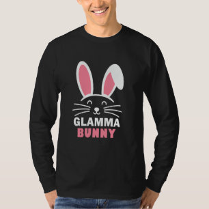 I'm A Glamma Bunny Happy Easter Party Family Membe T-Shirt