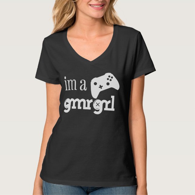 im a gmrgrl - xbox T-Shirt (Front)
