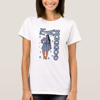 I'm A Goddess BBW Plus Size Black Girl Magic Melan T-Shirt