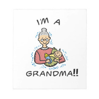 I'm a Grandma-Grandma and Baby Gifts Notepad