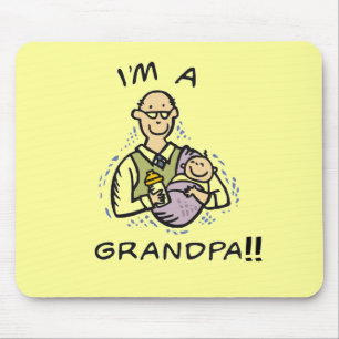 I'm a Grandpa T shirts and Gifts Mouse Pad