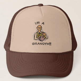 I'm a Grandpa T shirts and Gifts Trucker Hat